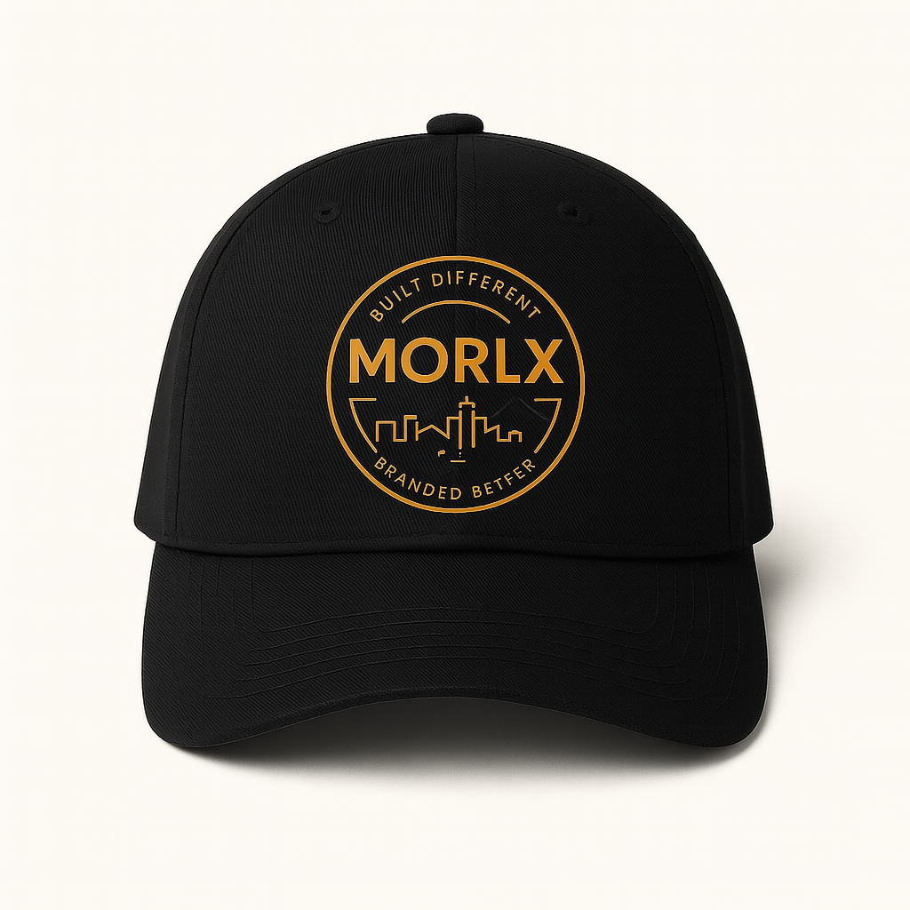 MORLX Signature Cap – Black & Orange
