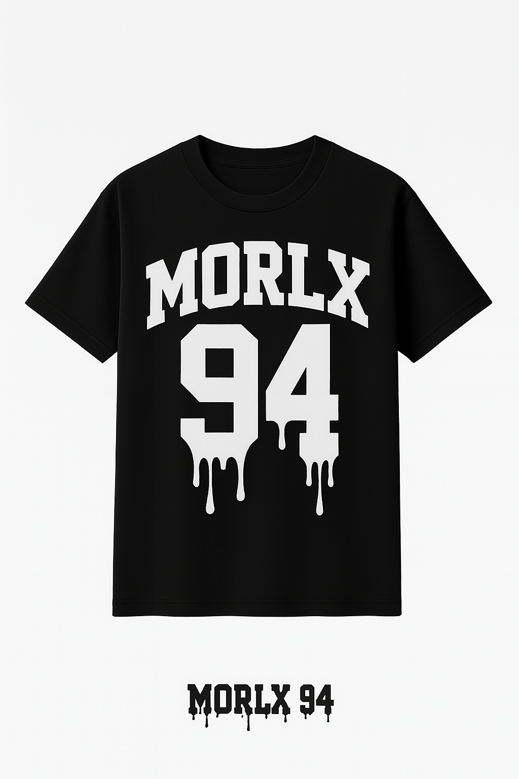 MORLX 94 Drip Tee – Retro Black Edition