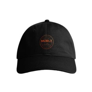 MORLX Signature Cap – Black & Orange (Unisex/Kids)