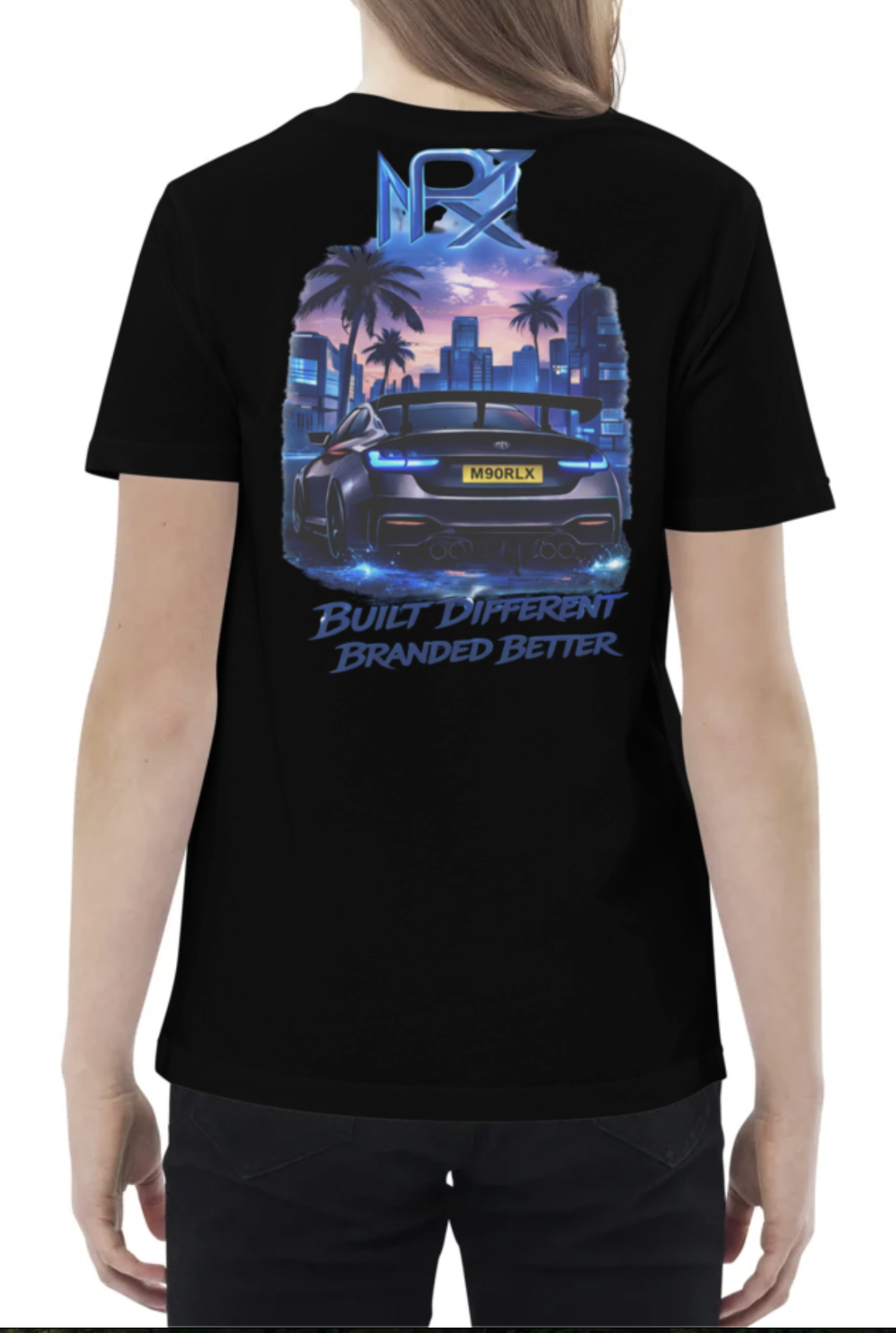 MORLX M90RLX Kids T-Shirt – Car Streetwear Design - Image 5